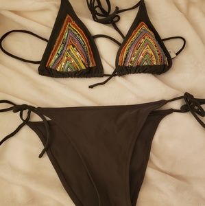 Boho Sequin Swimsuit